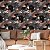 Papel de Parede Adesivo Vinil Circulos Bolas Preto Rosê Gold Cinza Moderno Quarto Sala - Imagem 2