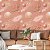 Papel de Parede Adesivo Vinil Esfera Gold Rosê Bolas Efeito 3D Pintura Moderno Sala Quarto - Imagem 1