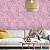 Papel de Parede Adesivo Vinil Círculos 3D Rosa Moderno Textura Quarto Sala Meninas - Imagem 1
