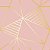 Papel de Parede Adesivo Vinil Zara Gold Rosa Listra Triangulos Dourado Quarto Sala - Imagem 4