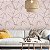 Papel de Parede Adesivo Vinil Zara Rosa Rosê Gold Triangulos Linhas Moderno Elegante Sala Quarto - Imagem 2