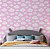Papel de Parede Adesivo Vinil Bebê Nuvem Rosa Cute Fofo Quarto Infantil Menina - Imagem 2