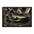 Quadro Decorativo Carro Lamborghini Verde Horizontal Moderno Sala Quarto - Imagem 6