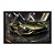 Quadro Decorativo Carro Lamborghini Verde Horizontal Moderno Sala Quarto - Imagem 4