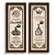 Kit 2 Quadros Decorativos Lavabo Banheiro Sala Cozinha Retro Perfume Premium Elegante - Imagem 2