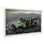 Quadro Decorativo Carro Jeep Verde Montanha Rally Aventura Horizontal Moderno Sala Quarto - Imagem 1