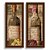 Kit 2 Quadros Lavabo Paris Uva Vintage Bege Roma Bar - Imagem 2