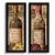 Kit 2 Quadros Lavabo Paris Uva Vintage Bege Roma Bar - Imagem 3