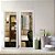 Kit 2 Quadros Lavabo Armário Pintura Vintage Efeito - Imagem 6