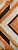 Kit 2 Quadros Lavabo Chevron Laranja Branco Listras Preto - Imagem 5