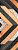Kit 2 Quadros Lavabo Abstrato Cinza Chevron Preto Triângulo - Imagem 4