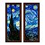 Kit 2 Quadros Lavabo Van Gogh Estrelada Noite Expressionismo - Imagem 2