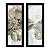 Kit 2 Quadros Lavabo Renda Mandala Aquarela Sala Efeito Flor - Imagem 3