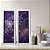 Kit 2 Quadros Lavabo Roxo Geometria Sagrada Mandala Gold - Imagem 6