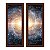 Kit 2 Quadros Lavabo Buraco Fórmulas Negro Universo Fisíca - Imagem 2