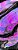 Kit 2 Quadros Lavabo Abstrato Rosa Tinta Roxo Preto Óleo - Imagem 5