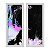 Kit 2 Quadros Lavabo Tinta Holográfico Preto Splash Manchas - Imagem 1