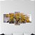 Kit Quadros Mosaico Sala Vida Amarela Arvore - Imagem 6