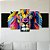 Kit Quadros Mosaico Juda Sala Leao Quarto - Imagem 4