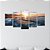 Kit Quadros Mosaico Sol Praia Por Sala Paisagem - Imagem 6