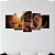 Kit Quadros Mosaico Judá De Calvário Jesus Leão - Imagem 6