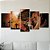 Kit Quadros Mosaico Judá De Calvário Jesus Leão - Imagem 4