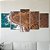 Kit Quadros Mosaico Sala Montanha Paisagem Mar Quarto - Imagem 4