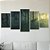Kit Quadros Mosaico Quarto Tronco Arvores Sala Natureza - Imagem 4