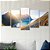 Kit Quadros Mosaico Montanhas Quarto Ceu Sala Mar Praia - Imagem 3