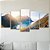 Kit Quadros Mosaico Montanhas Quarto Ceu Sala Mar Praia - Imagem 4