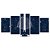 Kit Quadros Mosaico Astral Vida Mapa Guia Quarto - Imagem 1