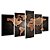 Kit Quadros Mosaico Clássico Mundi Mdf Mapa 3mm Premium - Imagem 2