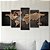 Kit Quadros Mosaico Clássico Mundi Mdf Mapa 3mm Premium - Imagem 3