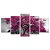 Kit Quadros Mosaico Vida Arvore Roxo Sala - Imagem 1