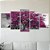 Kit Quadros Mosaico Vida Arvore Roxo Sala - Imagem 4