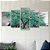 Kit Quadros Mosaico Sala Arvore Verde Vida - Imagem 3