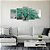 Kit Quadros Mosaico Sala Arvore Verde Vida - Imagem 5