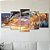 Kit Quadros Mosaico Sol Mar Entardecer Sala Onda - Imagem 3