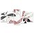 Kit Quadros Mosaico Sala Ambiente Quarto Cores Folhas - Imagem 1