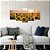Kit Quadros Mosaico Gira Planta Entardecer Sala Sol - Imagem 6
