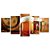 Kit Quadros Mosaico Fundo Barris Cerveja De Caneca Com - Imagem 1