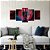 Kit Quadros Mosaico Lounge Hookah Narguile - Imagem 4