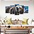Kit Quadros Mosaico Sala Quarto Pardo Urso - Imagem 5