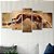 Kit Quadros Mosaico Quarto Pintada Onça Sala - Imagem 3