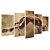 Kit Quadros Mosaico Quarto Pintada Onça Sala - Imagem 2