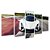 Kit Quadros Mosaico Velocidade Super Premium Carro Corrida - Imagem 2