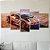 Kit Quadros Mosaico Lamborguini Rally Aventador - Imagem 4