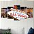 Kit Quadros Mosaico Las Placa Vegas Sala - Imagem 3