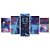 Kit Quadros Mosaico Universo Leão Quarto Sala - Imagem 1