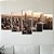 Kit Quadros Mosaico Entardecer York Predios New - Imagem 4